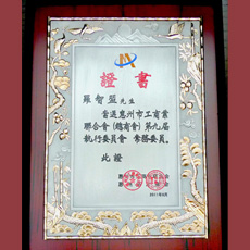 惠州市工商業(yè)聯(lián)合會(huì)第九屆執(zhí)行委員會(huì) 常務(wù)委員